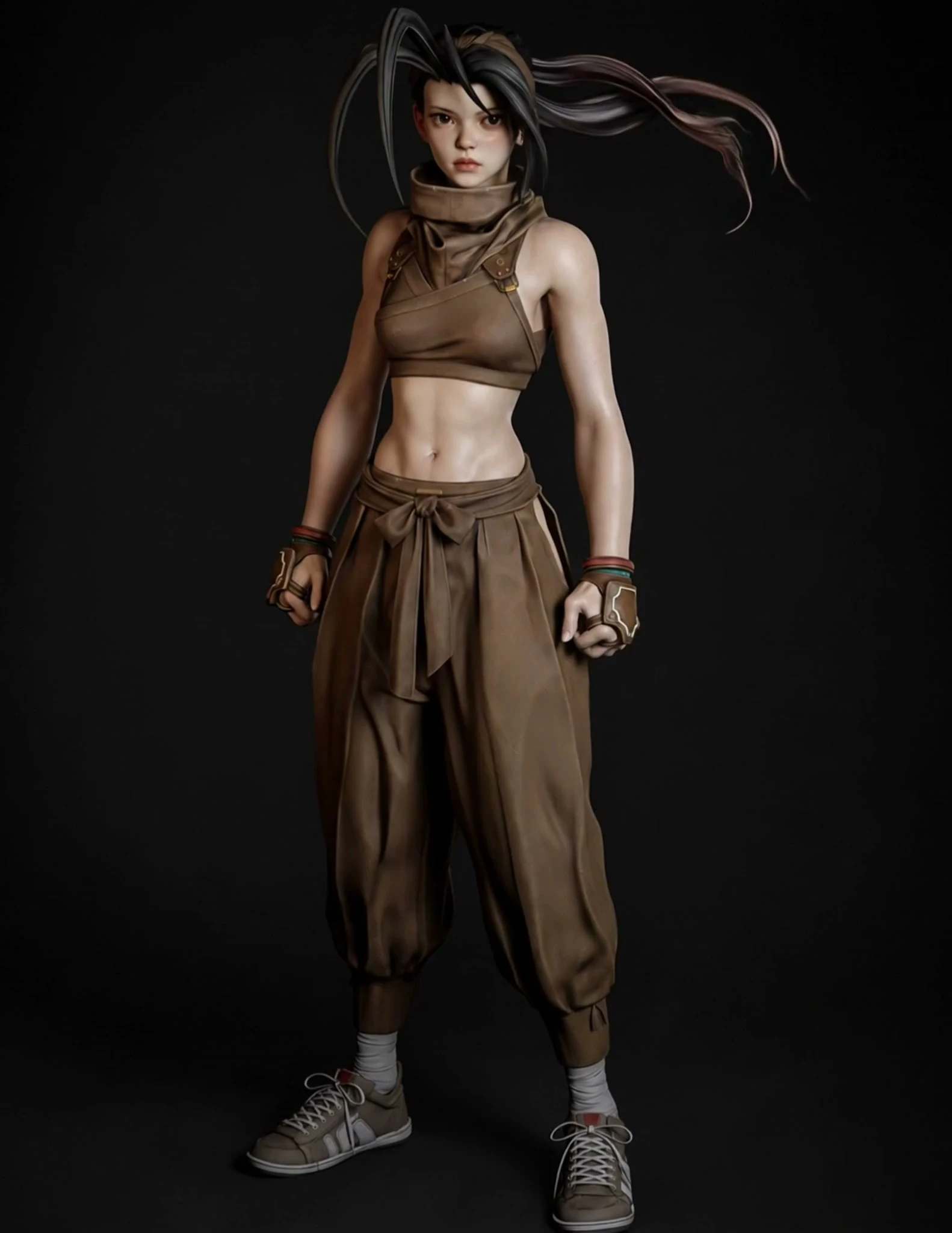 Ibuki full body, two poses